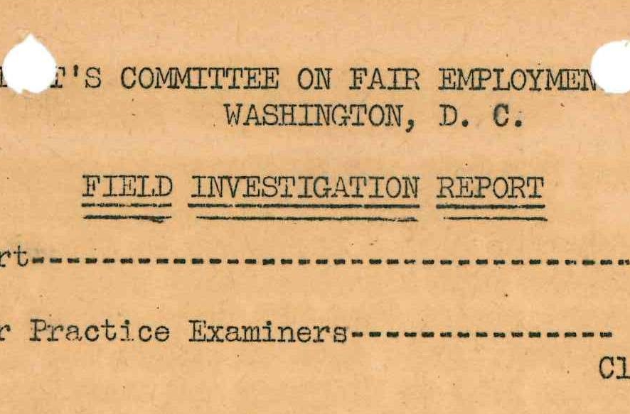 Field Investigation Report