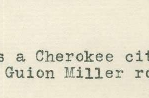 Testimony and Cherokee Enrollment Application for Mabel Candy