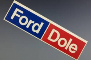 Ford/Dole Campaign Sign