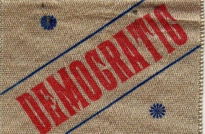 Democratic Ticket Campaign Badge