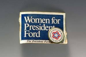“Women For President Ford” Campaign Sticker