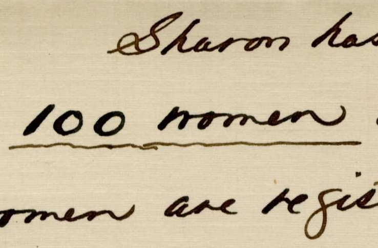 Petition from Citizens of Sharon, Connecticut, Favoring Adoption of the Suffrage Amendment