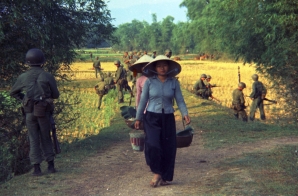 Marines on Patrol Duty in Vietnam