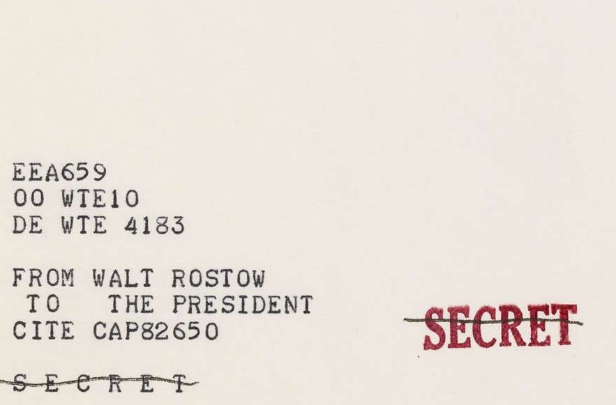FBI Cable from Walt Rostow to Richard Nixon Regarding Anna Chennault