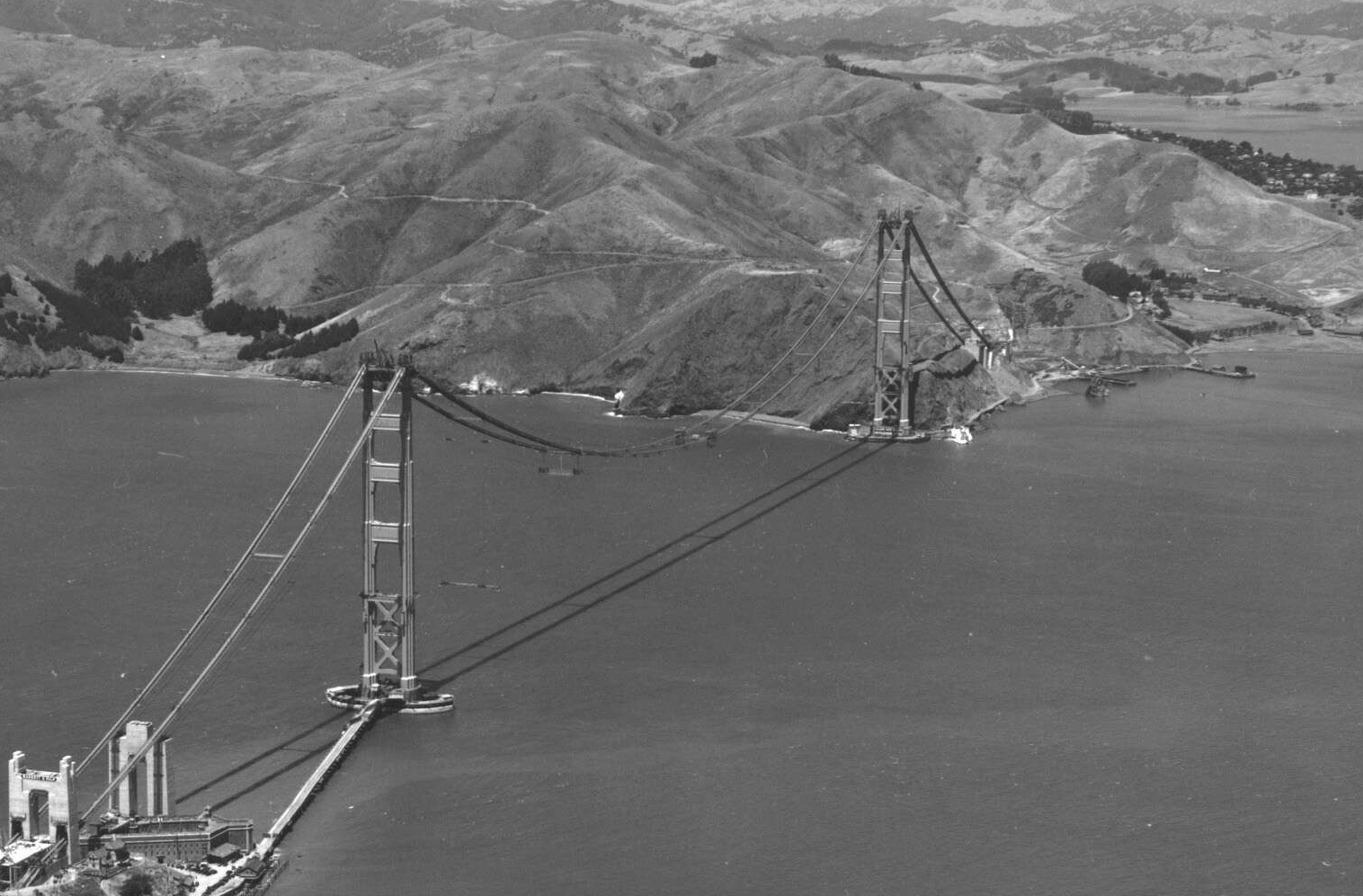 Construction of the Golden Gate Bridge